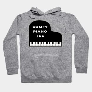 Funny Grand Piano Comfy Piano Tee Hoodie